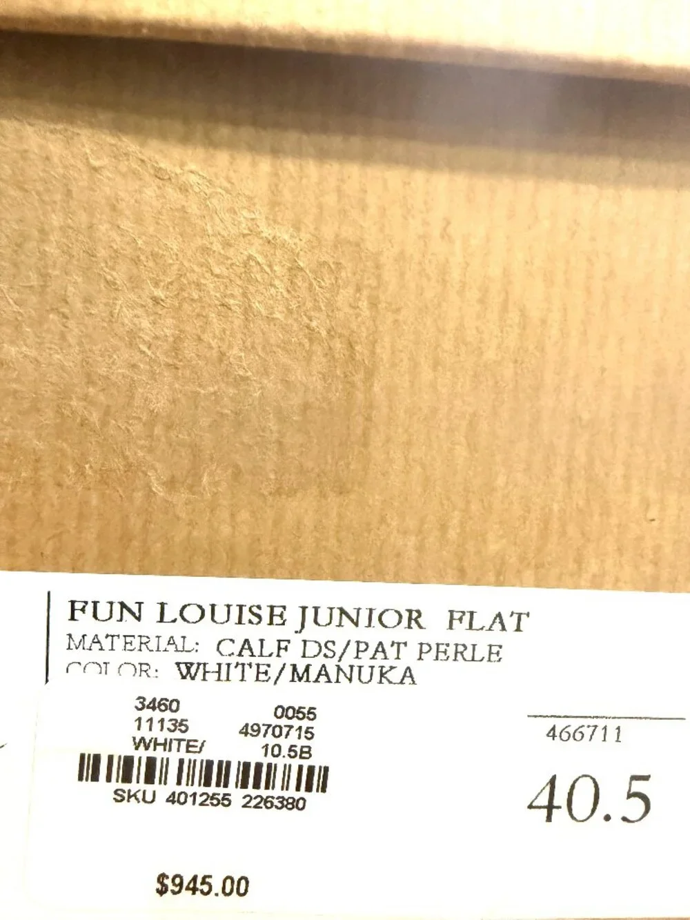 Christian Louboutin FUN LOUISE Junior Leather Signature Low Top Sneakers Shoes